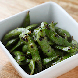 Spicy Grilled Edamame