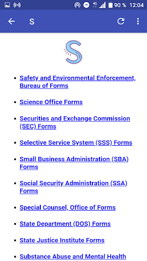 US Government Forms