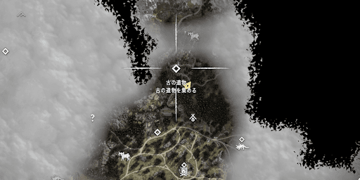 北の古の機械の墓場_map