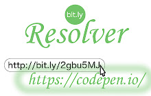 Bit.ly Resolver Chrome Extension small promo image