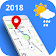 GPS Route Finder & Weather Maps, Live Street View icon