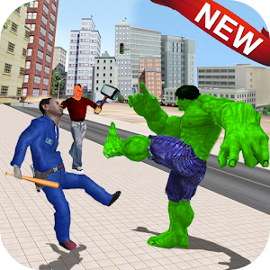 Download Monster Superhero City Fighter  ( The Big Man ) For PC Windows and Mac