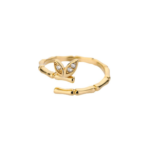 Title 4, New Type Bamboo Knot Lovely Micro-set Zirconium...