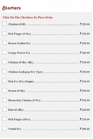 SS Hyderabad Biryani menu 5