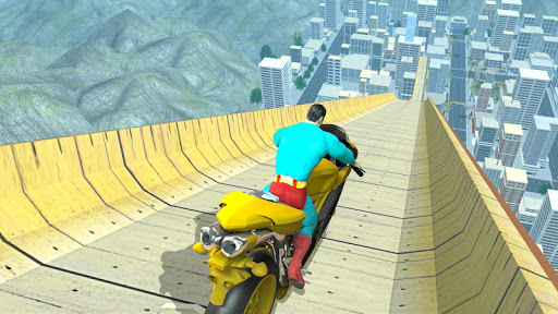 Screenshot Super Hero Bike Mega Ramp