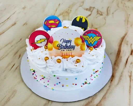 SuperMan Women Cake