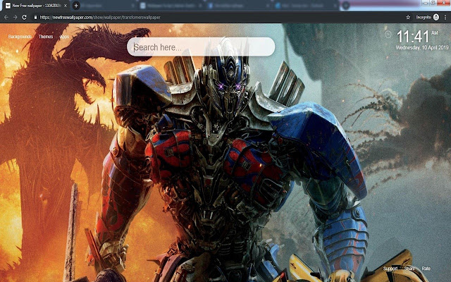 Fondos de pantalla de Transformers Tab HD