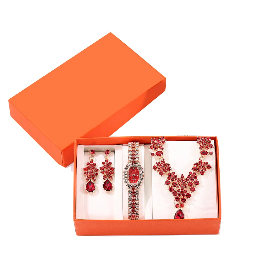 Relógio de quartzo com pulseira de aço e diamantes, anel bracelete romano, sofisticação e tempo em suas mãos.