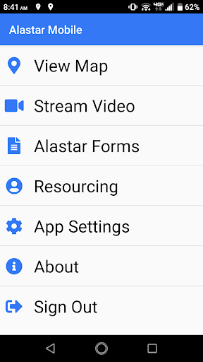 Screenshot Alastar Mobile