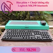 Combo Bàn Phím Không Dây + Chuột Không Dây Bluetooth Logitech Mk290 - Nvc Shop