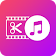 Video cutter & Coupeur de Mp3 icon