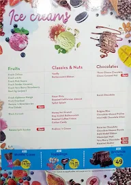 Baskin Robbins menu 1