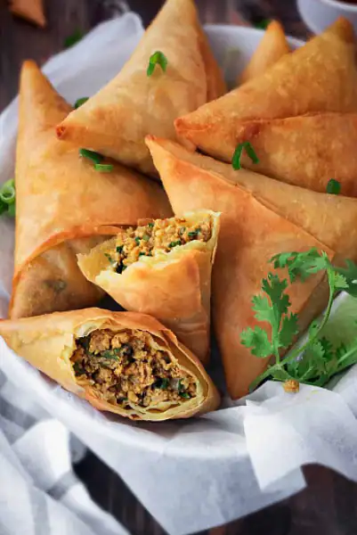 Chicken Keema Samosa