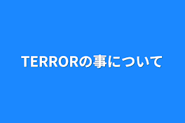 TERRORの事について