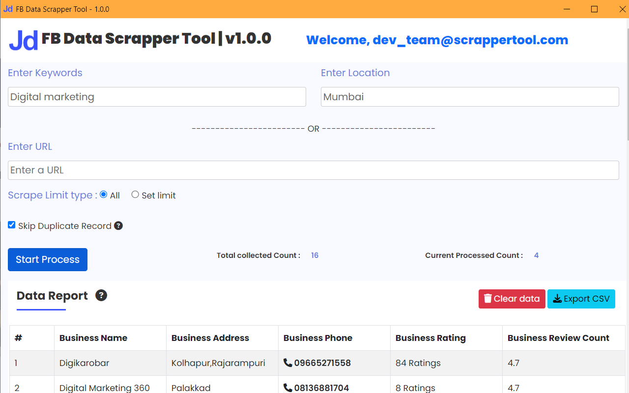 JD Data Scrapper Tool Preview image 2