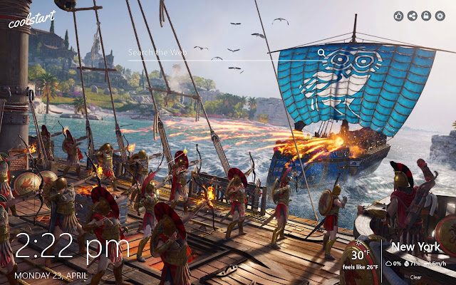 Assassin's Creed Odyssey HD Wallpapers Theme