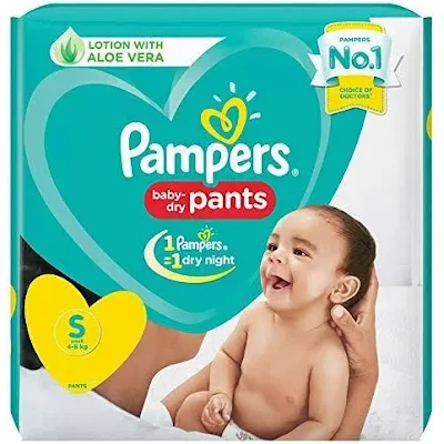 Pampers Baby Happy Skin Pants S4-8 Kg 30pants - 30 pc