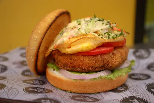 JB Chicken And Egg Burger