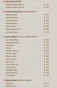 Singarawala menu 1