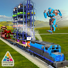 Robo Car Transform: Train Transport Smart Crane 3D 1.2
