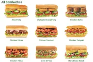 Subway menu 1