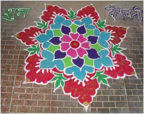Diwali rangoli designs