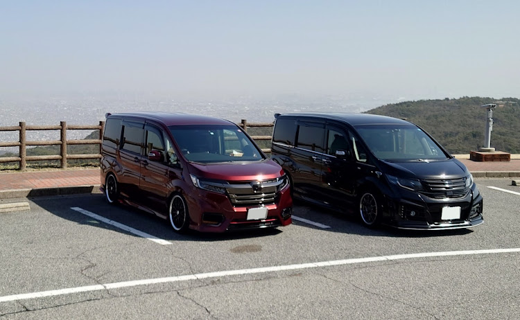 ステップワゴンのINTENTION ZERO定例オフ・六甲山展望所・大阪舞洲ゴミ処理場・RP8テールランプ全灯化　対応・RP8ハイマウントフラッシュ化　対応に関するカスタム事例の投稿画像5枚目