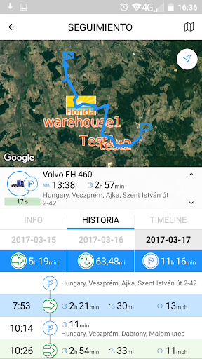 Monitoreo GPS
