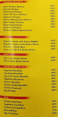 Gautam's Paradise menu 3