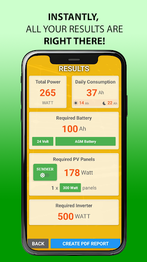 Screenshot All-In-One Solar Calculator