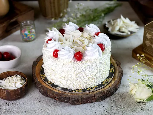 White Forest Cake