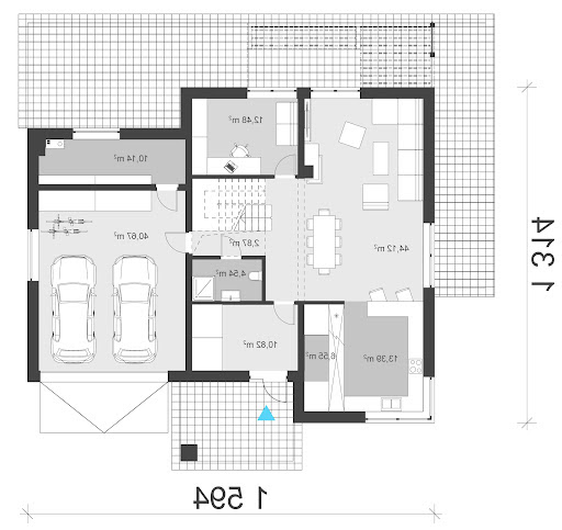 UA261 - Rzut parteru