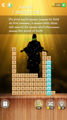 Screenshot Bible word verse : stack puzzl