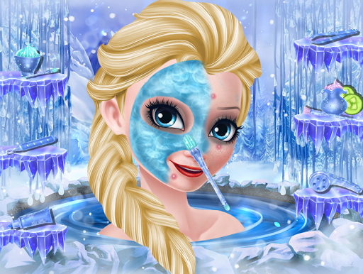 Icy Queen Spa Makeup Party