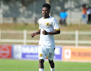 Lesedi Kapinga of Black Leopards during the Absa Premiership match between Polokwane City and Black Leopards at Old Peter Mokaba Stadium on April 07, 2019 in Polokwane, South Africa. 