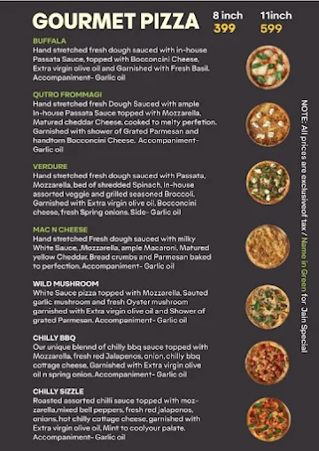 Cheelizza - India Ka Pizza menu 