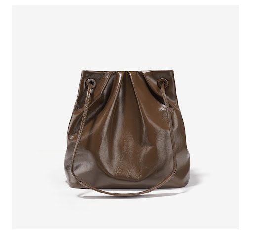 Title 4, New Drawstring Bucket Bag Womens Shoulder Cros...