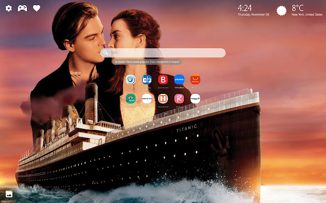 Titanic Movie Wallpaper New Tab Theme