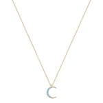 Blue Green Moon Shape