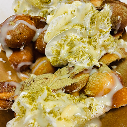 Bubble Waffle (Matcha G)