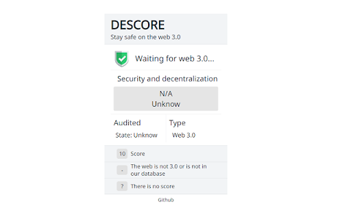 Descore: Stay safe on the web3