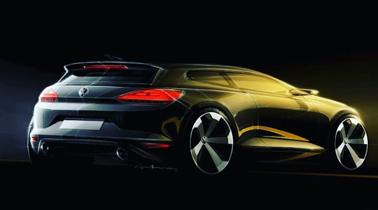 ‪#VW scirocco‬. File photo