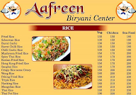 Aafreen Biryani Centre menu 3