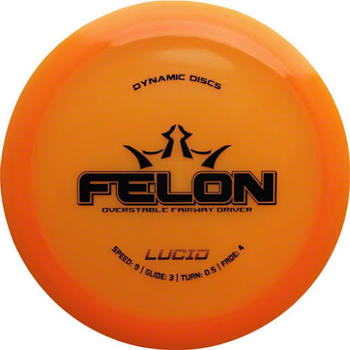 Dynamic Discs Felon Lucid Golf Disc: Fairway Driver Assorted Colors