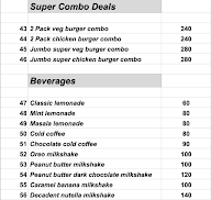 Jumbo Burger Company menu 3