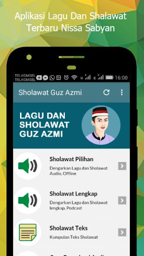 Koleksi Lagu Dan Sholawat Guz Azmi