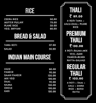 Bhagwati Corner menu 2