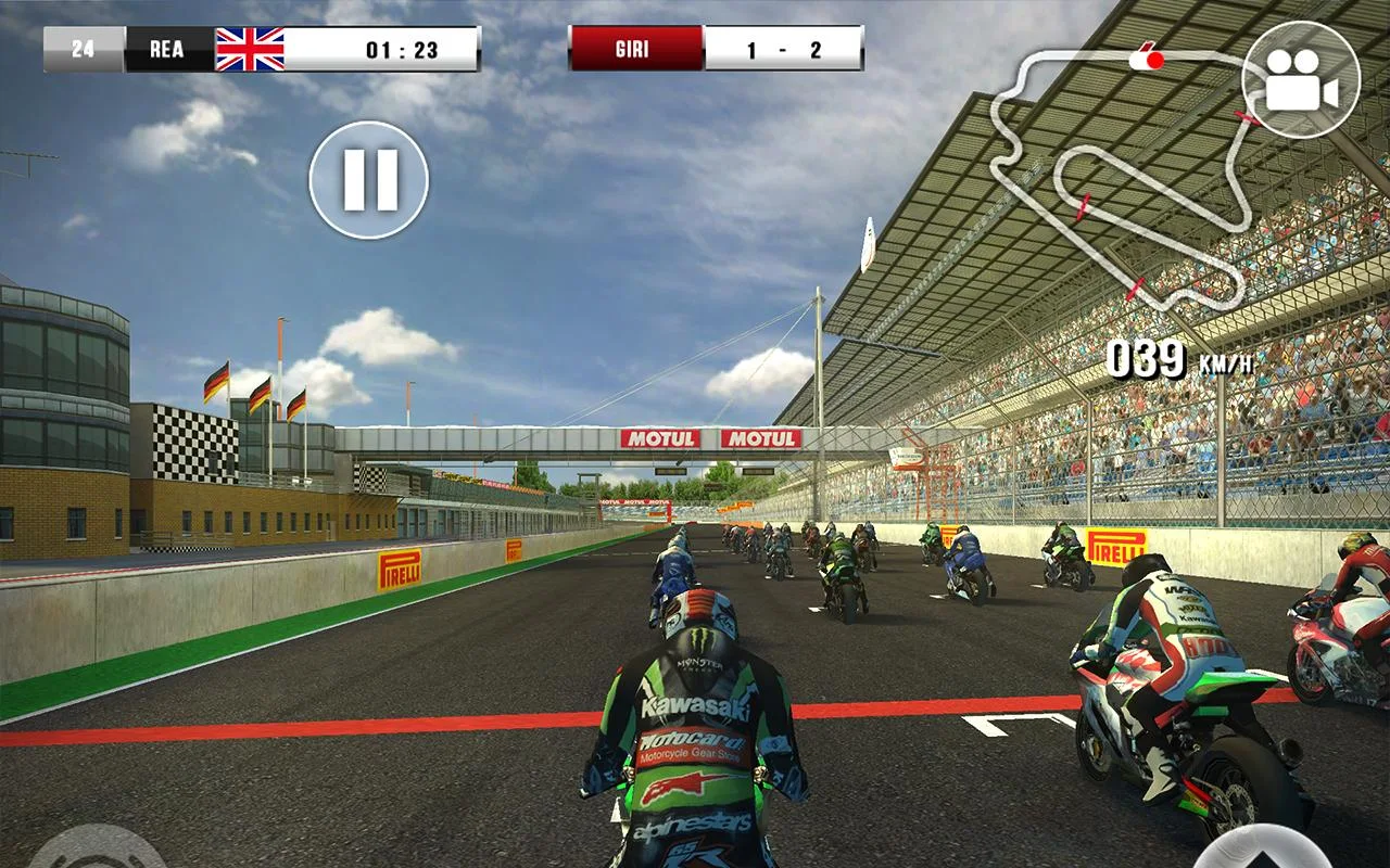  SBK16 Official Mobile Game: captura de tela 