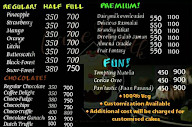 Cake Walk Inn menu 1