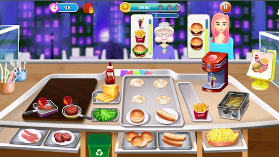 Kitchen craze -  restaurant cooking game 1.0.6 APK + Mod (المال غير محدود) إلى عن على ذكري المظهر